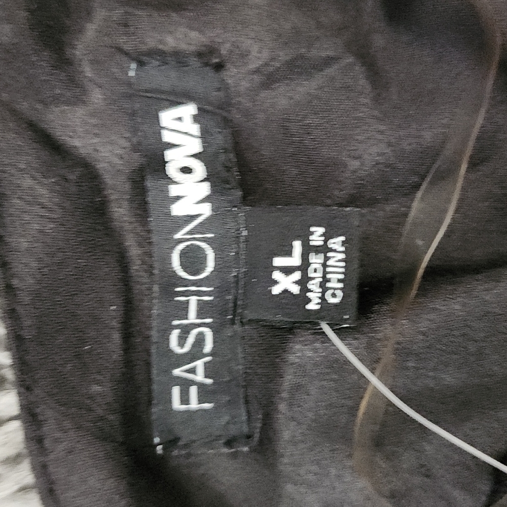 FashionNova Dreaming of Summer black tomper size XL - Picture 5 of 7